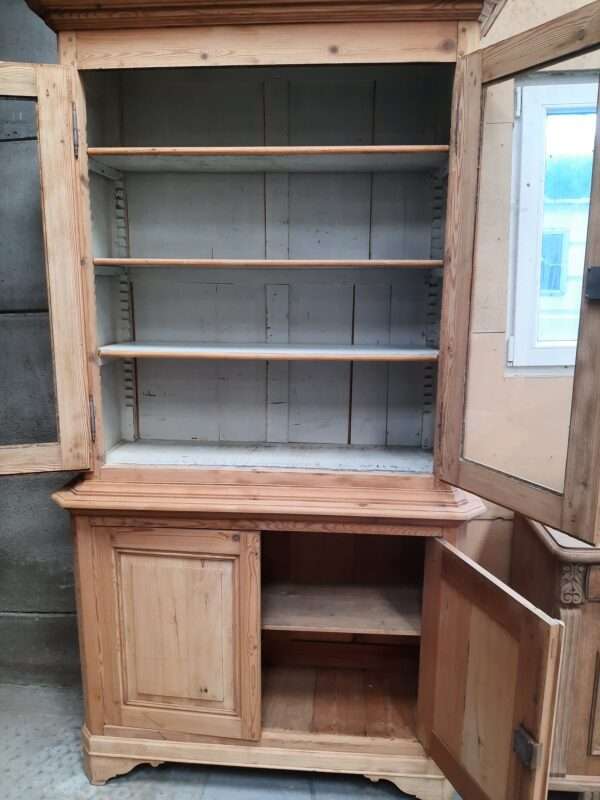 Meuble vitrine en pin – Image 2