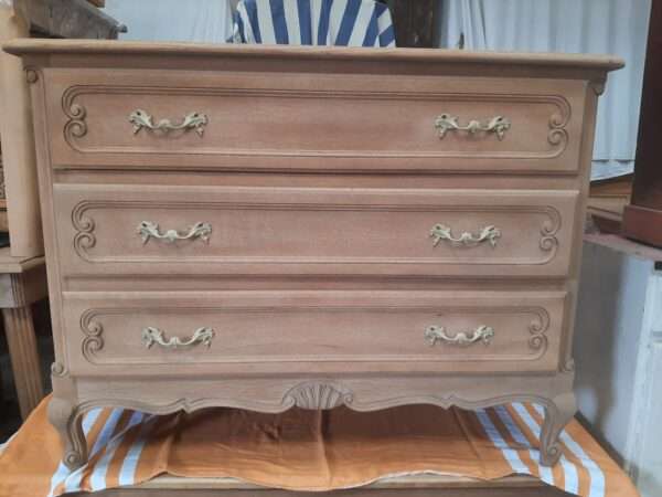 Commode 3 tiroirs en chêne