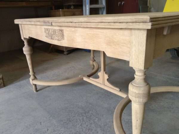 Table en chêne + 2 allonges