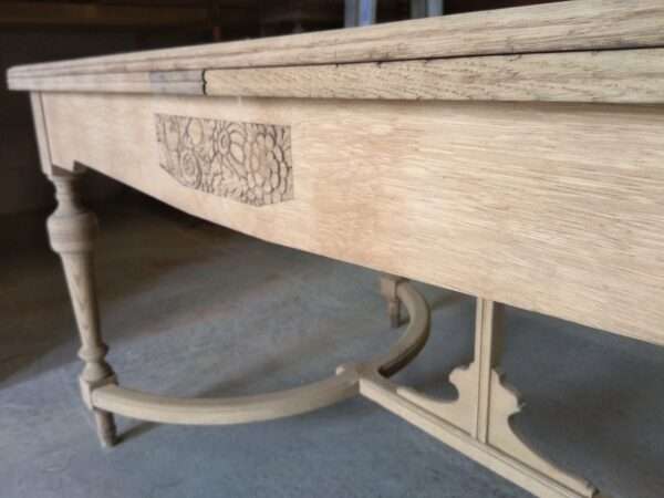 Table en chêne + 2 allonges – Image 2